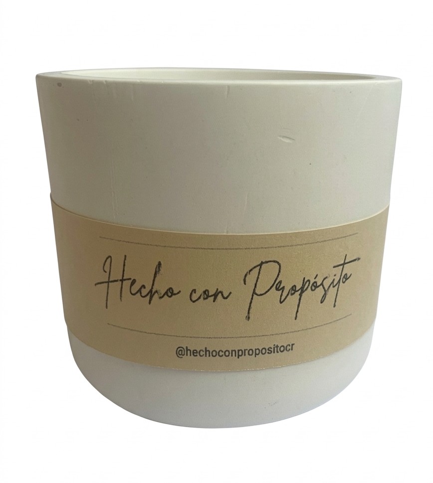 Envase liso blanco frente